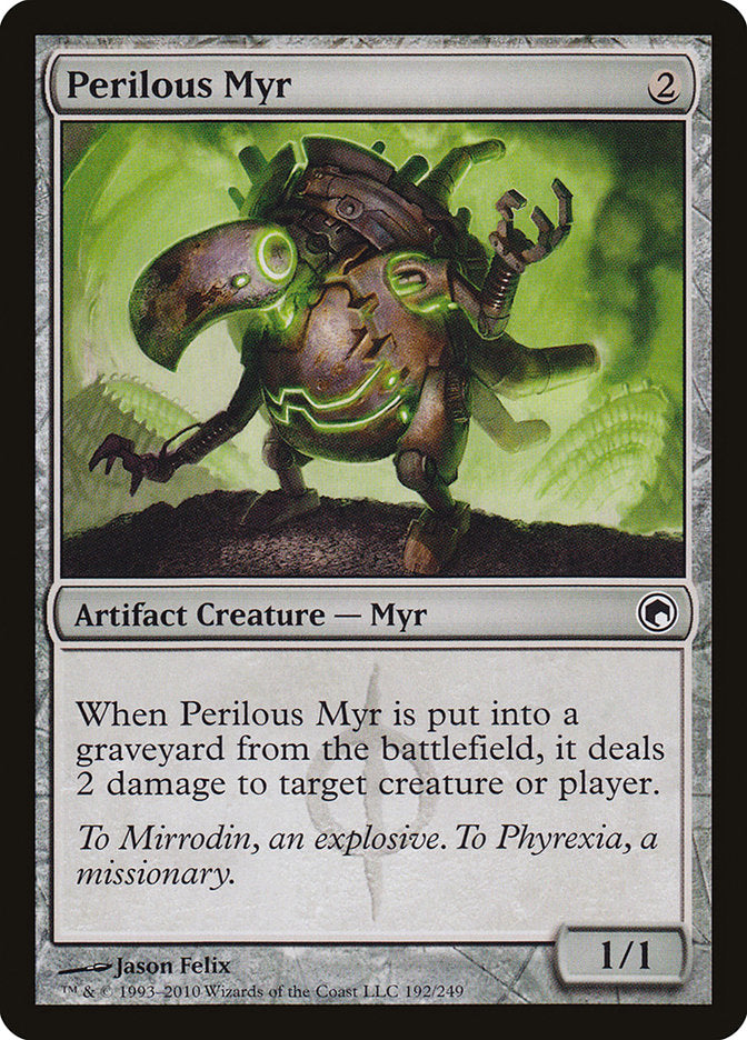 Perilous Myr [Scars of Mirrodin] | Gear Gaming Fayetteville