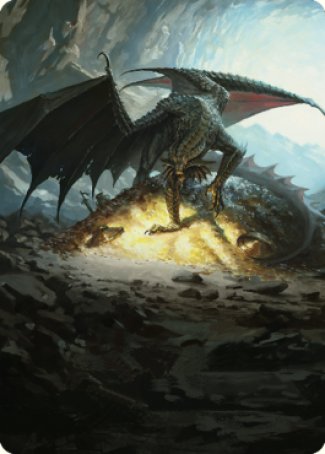 Ancient Copper Dragon Art Card (04) [Commander Legends: Battle for Baldur's Gate Art Series] | Gear Gaming Fayetteville