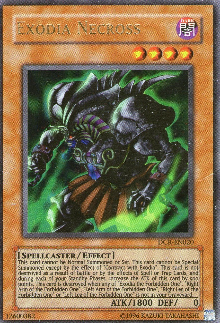 Exodia Necross [DCR-EN020] Ultra Rare | Gear Gaming Fayetteville