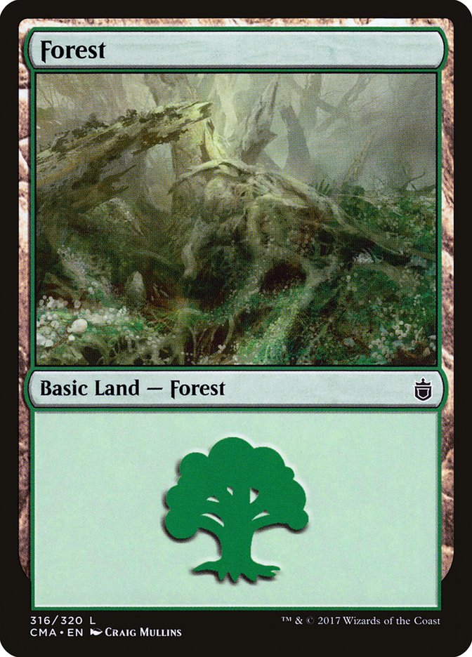 Forest (316) [Commander Anthology] | Gear Gaming Fayetteville