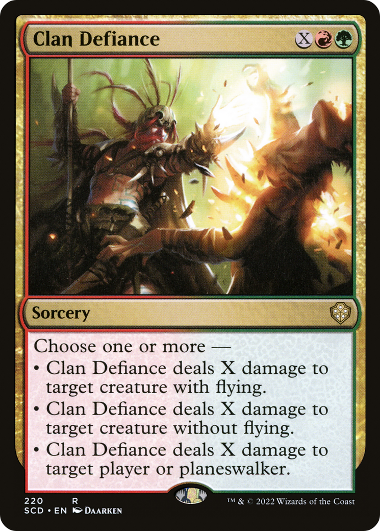 Clan Defiance [Starter Commander Decks] | Gear Gaming Fayetteville