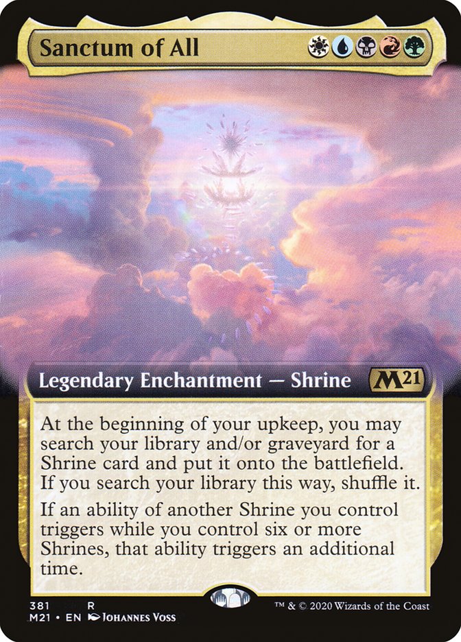 Sanctum of All (Extended Art) [Core Set 2021] | Gear Gaming Fayetteville