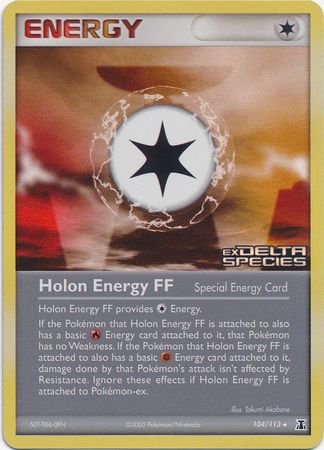 Holon Energy FF (104/113) (Stamped) [EX: Delta Species] | Gear Gaming Fayetteville