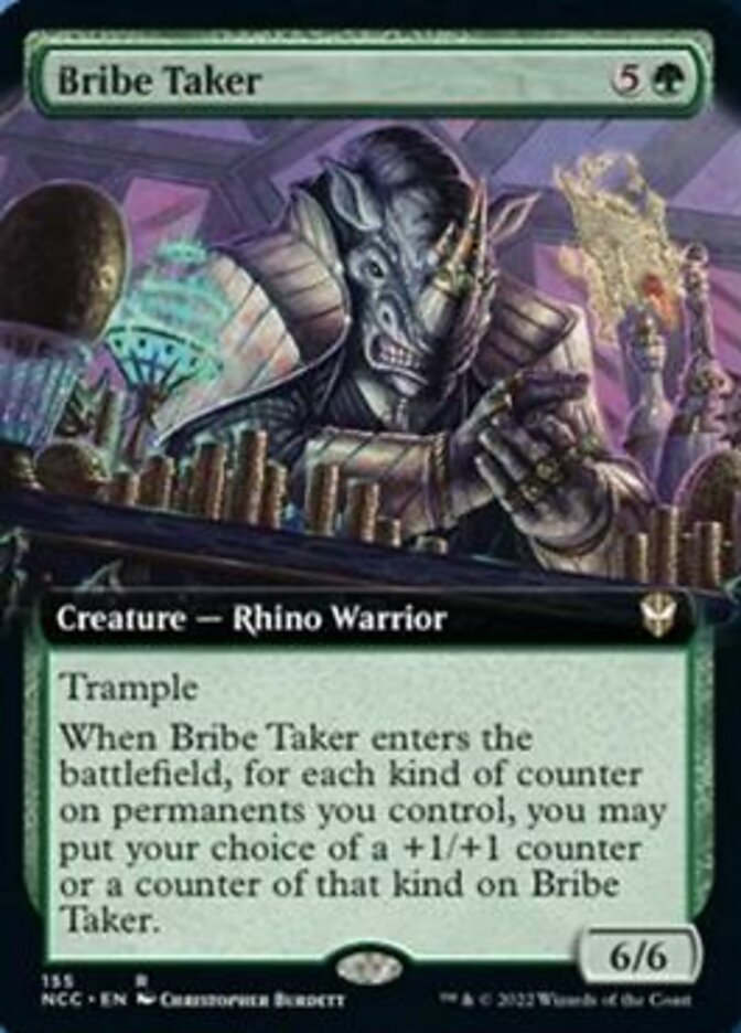 Bribe Taker (Extended Art) [Streets of New Capenna Commander] | Gear Gaming Fayetteville