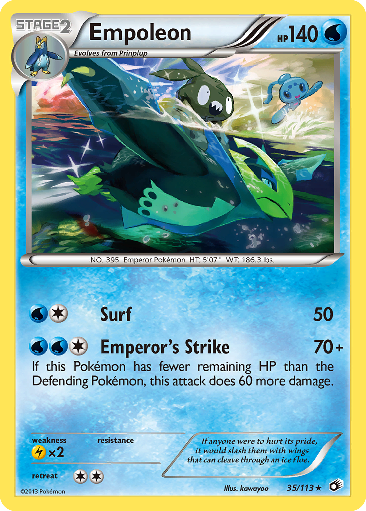 Empoleon (35/113) [Black & White: Legendary Treasures] | Gear Gaming Fayetteville