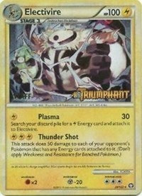 Electivire (20/102) (Staff Prerelease Promo) [HeartGold & SoulSilver: Black Star Promos] | Gear Gaming Fayetteville