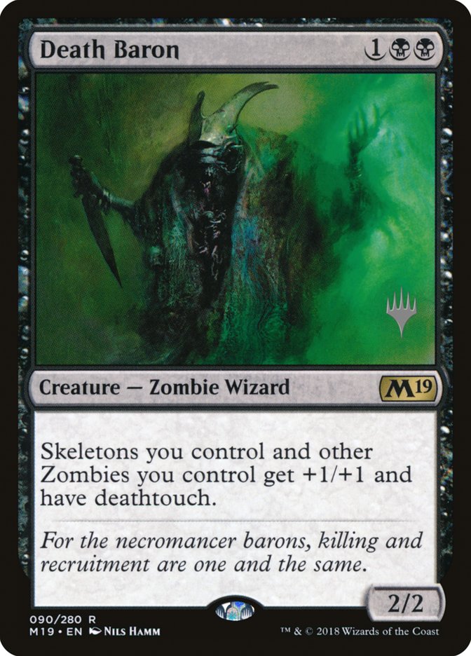 Death Baron (Promo Pack) [Core Set 2019 Promos] | Gear Gaming Fayetteville