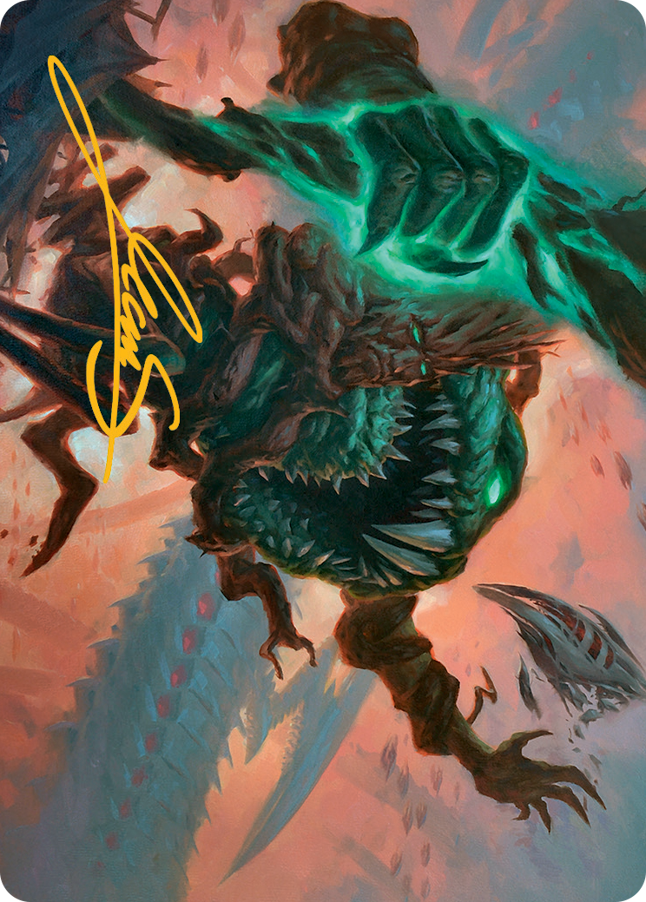 Yargle and Multani Art Card (Gold-Stamped Signature) [March of the Machine Art Series] | Gear Gaming Fayetteville