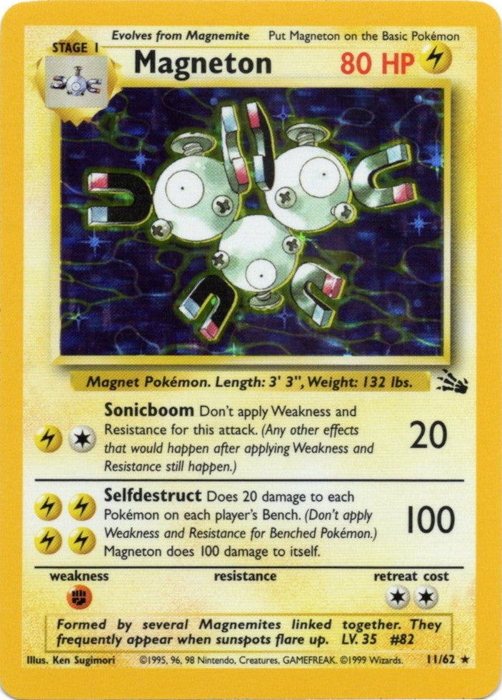 Magneton (11/62) [Fossil Unlimited] | Gear Gaming Fayetteville