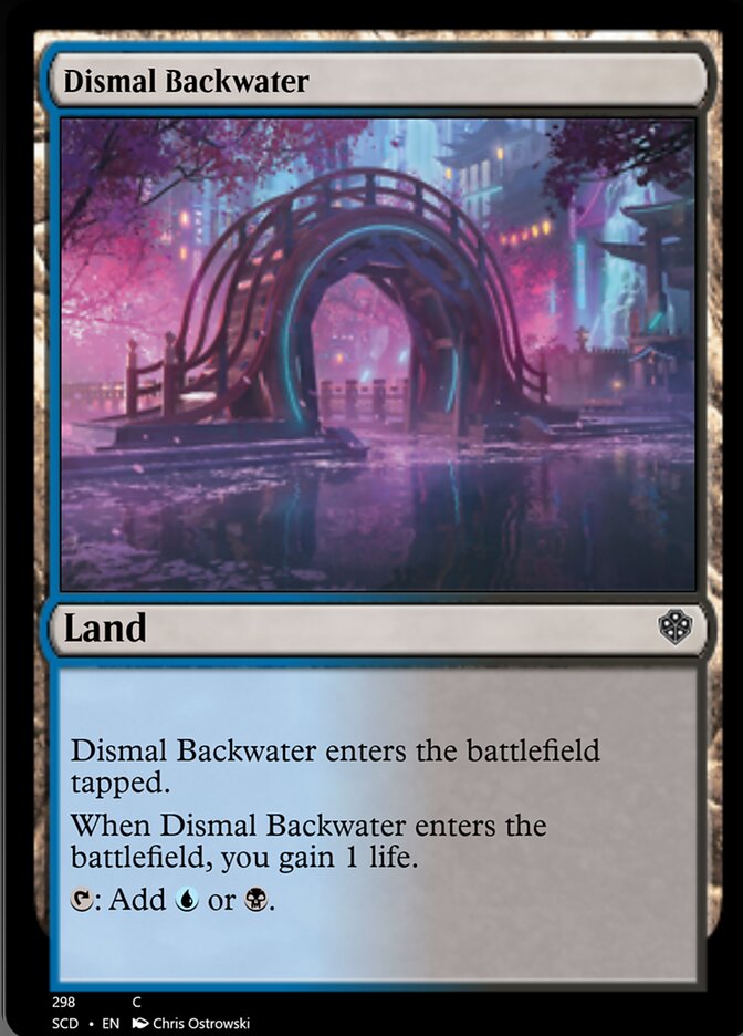 Dismal Backwater [Starter Commander Decks] | Gear Gaming Fayetteville