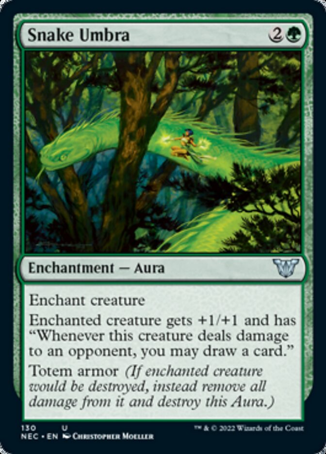 Snake Umbra [Kamigawa: Neon Dynasty Commander] | Gear Gaming Fayetteville