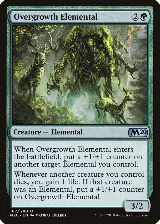 Overgrowth Elemental [Core Set 2020] | Gear Gaming Fayetteville