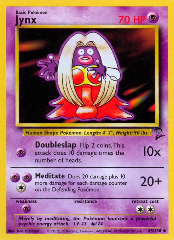 Jynx (45/130) [Base Set 2] | Gear Gaming Fayetteville