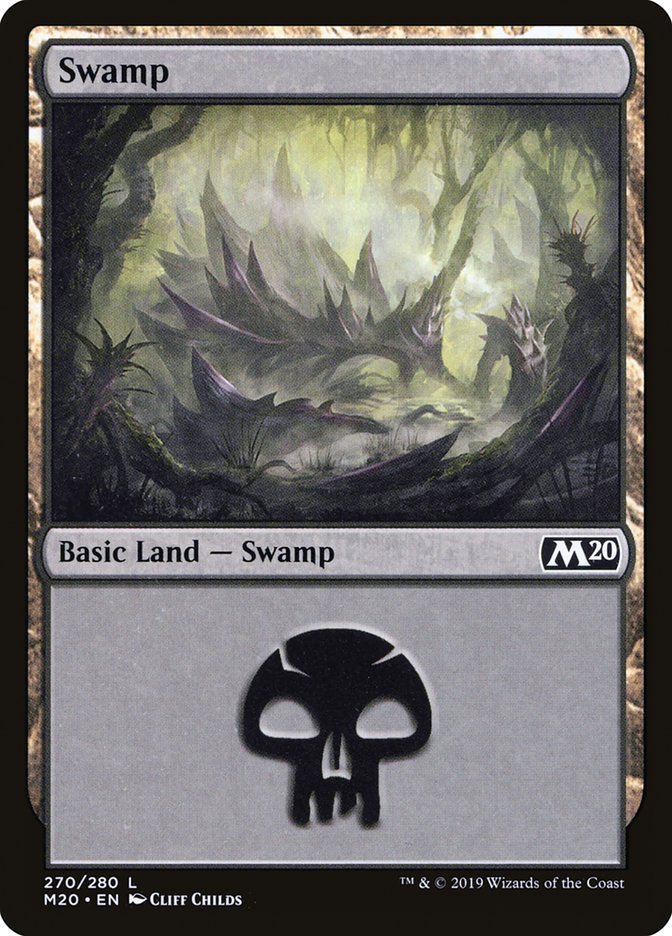 Swamp (270) [Core Set 2020] | Gear Gaming Fayetteville