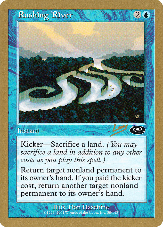 Rushing River (Raphael Levy) [World Championship Decks 2002] | Gear Gaming Fayetteville