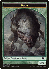 Beast // Snake (017) Double-Sided Token [Commander 2015 Tokens] | Gear Gaming Fayetteville