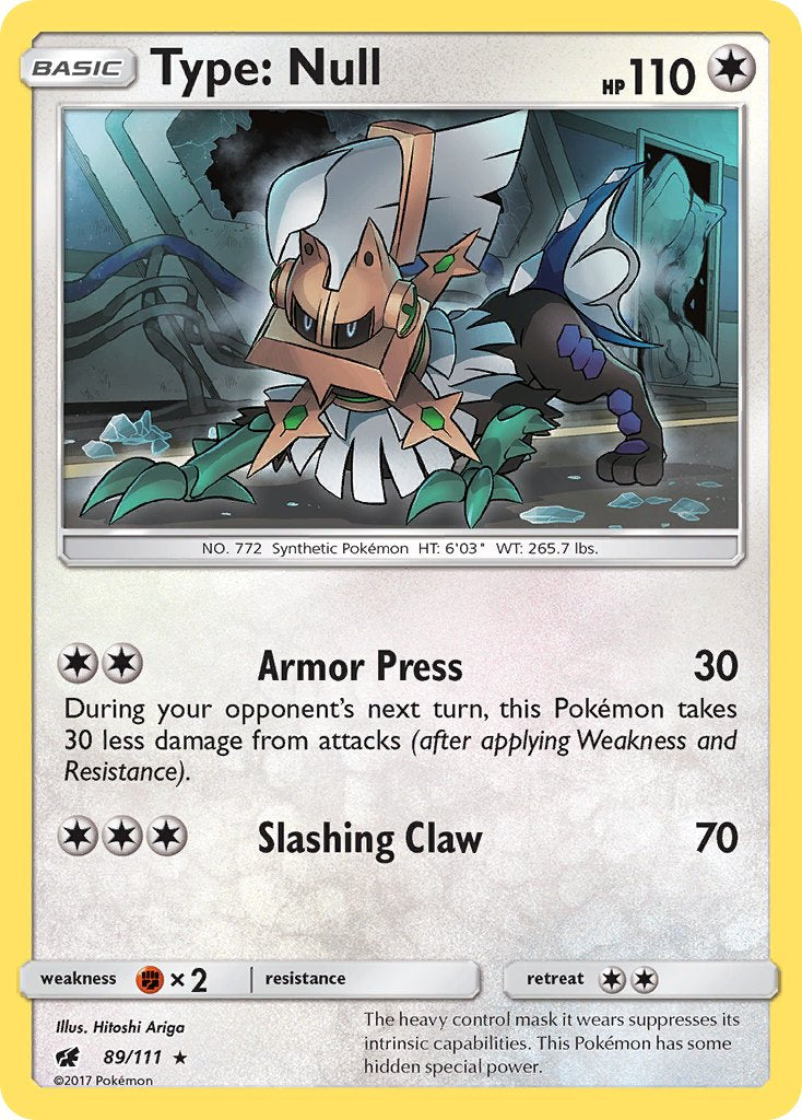 Type: Null (89/111) (Theme Deck Exclusive) [Sun & Moon: Crimson Invasion] | Gear Gaming Fayetteville