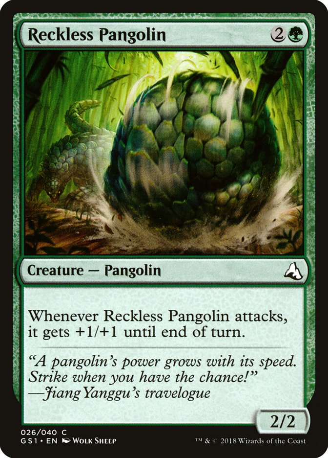 Reckless Pangolin [Global Series Jiang Yanggu & Mu Yanling] | Gear Gaming Fayetteville