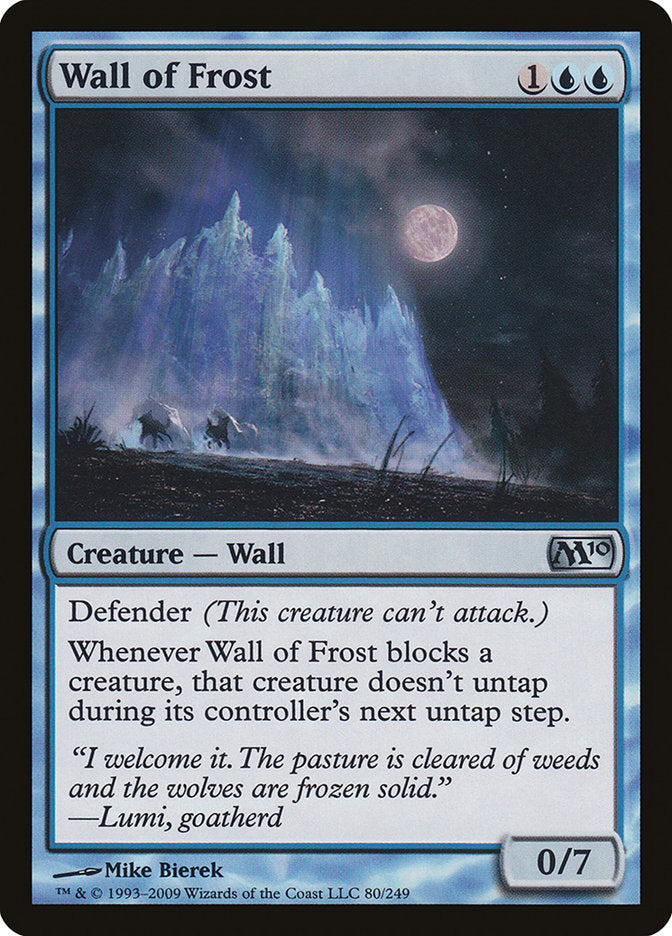 Wall of Frost [Magic 2010] | Gear Gaming Fayetteville