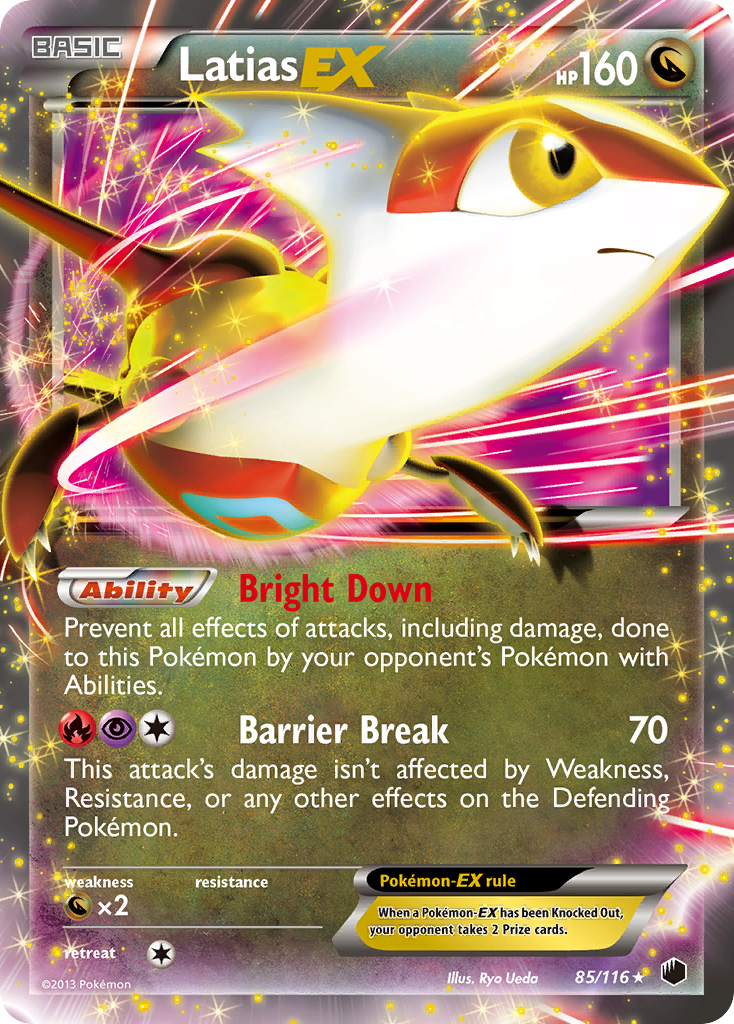 Latias EX (85/116) [Black & White: Plasma Freeze] | Gear Gaming Fayetteville
