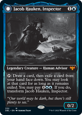 Jacob Hauken, Inspector // Hauken's Insight [Innistrad: Double Feature] | Gear Gaming Fayetteville