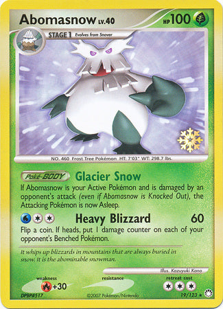 Abomasnow (19/123) [Countdown Calendar Promos] | Gear Gaming Fayetteville