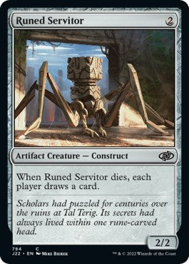 Runed Servitor [Jumpstart 2022] | Gear Gaming Fayetteville