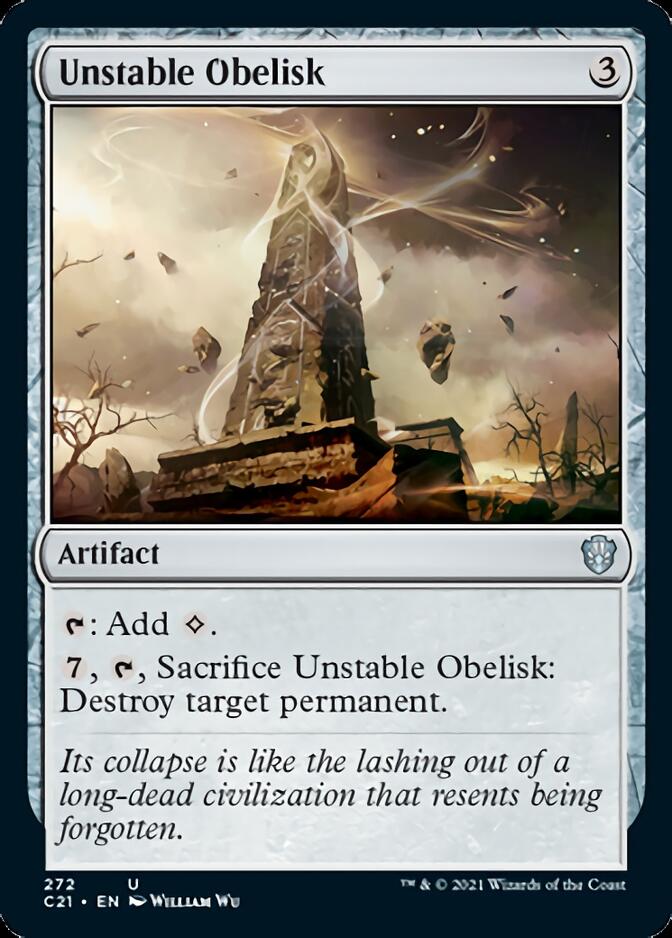 Unstable Obelisk [Commander 2021] | Gear Gaming Fayetteville