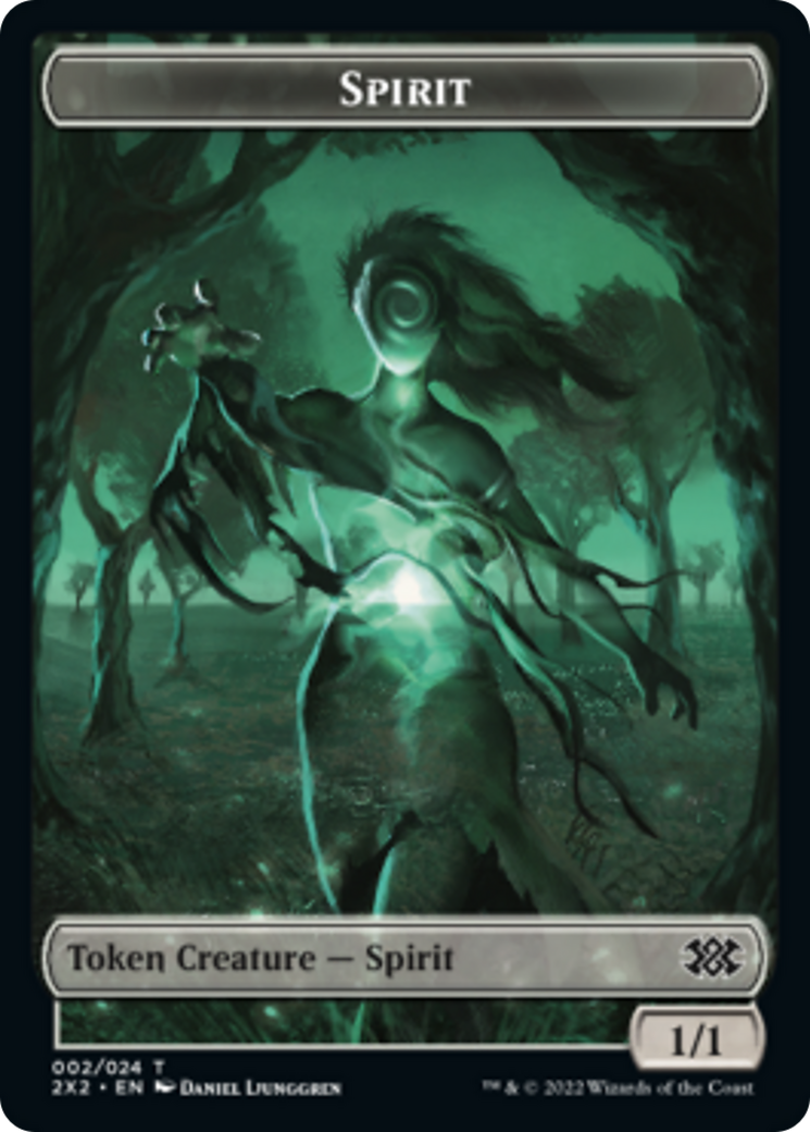 Egg // Spirit (002) Double-Sided Token [Double Masters 2022 Tokens] | Gear Gaming Fayetteville