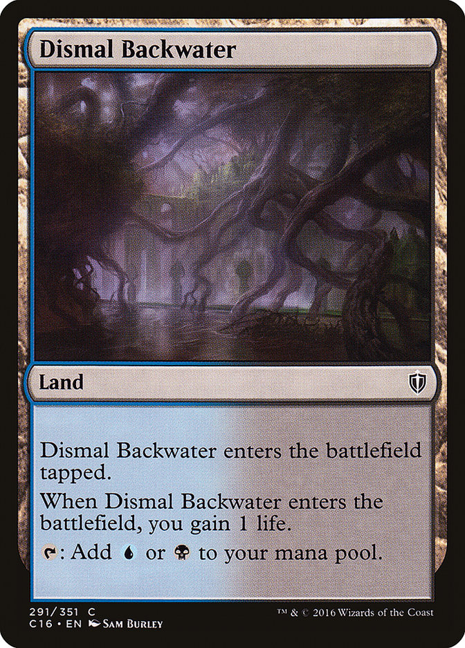 Dismal Backwater [Commander 2016] | Gear Gaming Fayetteville