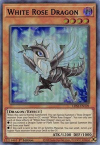 White Rose Dragon (Blue) [LDS2-EN109] Ultra Rare | Gear Gaming Fayetteville