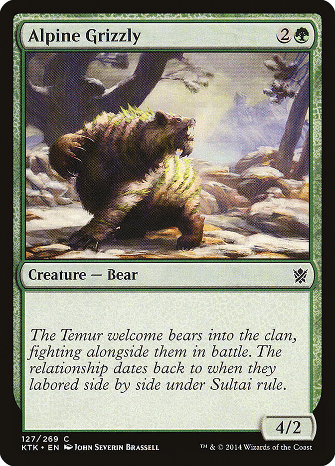 Alpine Grizzly [Khans of Tarkir] | Gear Gaming Fayetteville