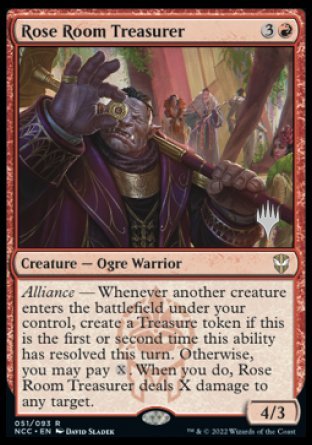 Rose Room Treasurer (Promo Pack) [Streets of New Capenna Commander Promos] | Gear Gaming Fayetteville