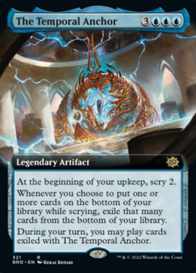 The Temporal Anchor (Extended Art) [The Brothers' War] | Gear Gaming Fayetteville