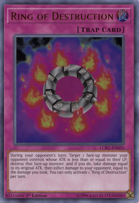 Ring of Destruction [LCKC-EN050] Ultra Rare | Gear Gaming Fayetteville