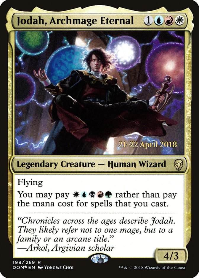 Jodah, Archmage Eternal [Dominaria Prerelease Promos] | Gear Gaming Fayetteville