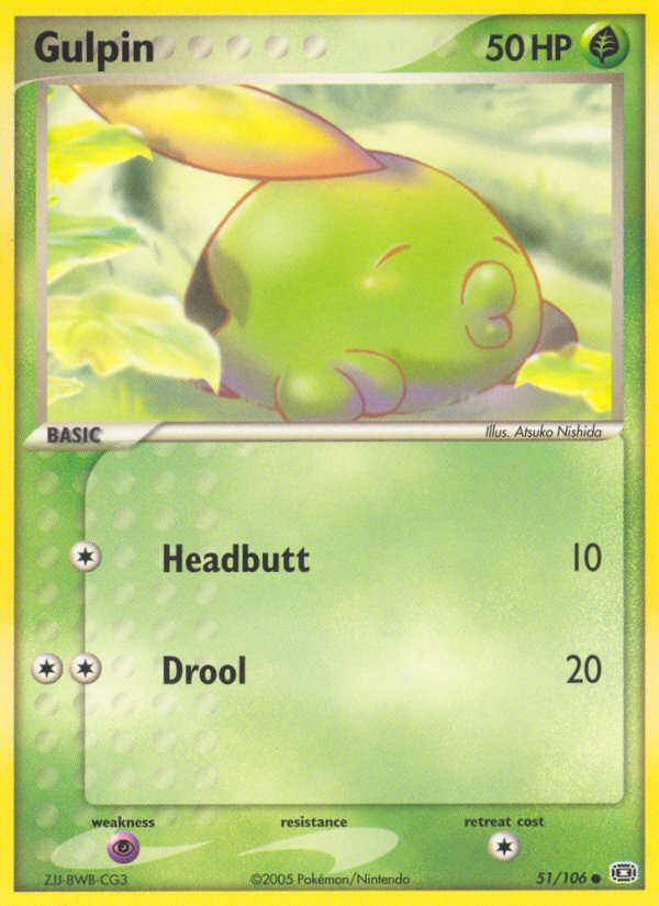 Gulpin (51/106) [EX: Emerald] | Gear Gaming Fayetteville