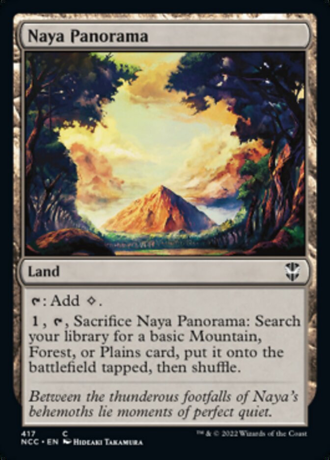 Naya Panorama [Streets of New Capenna Commander] | Gear Gaming Fayetteville