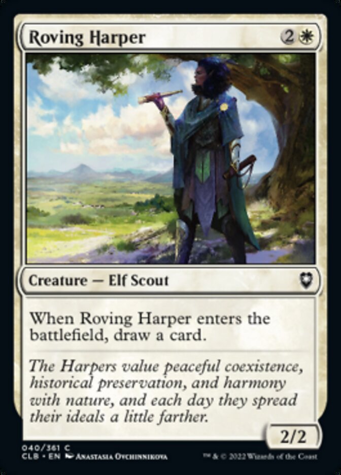 Roving Harper [Commander Legends: Battle for Baldur's Gate] | Gear Gaming Fayetteville