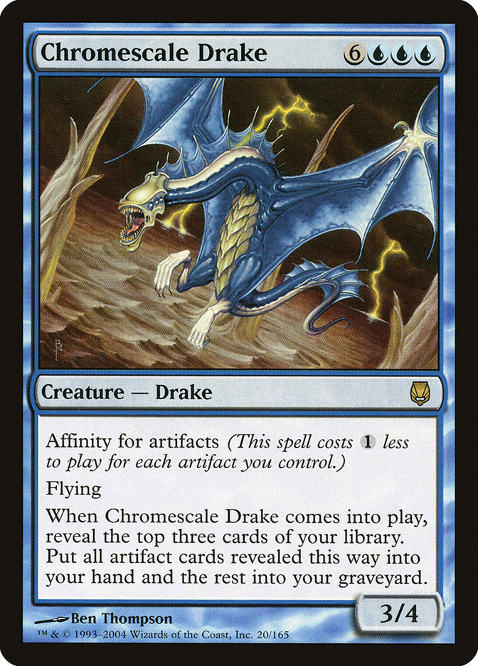 Chromescale Drake [Darksteel] | Gear Gaming Fayetteville