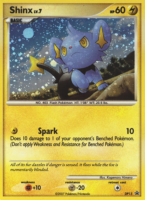 Shinx (DP15) [Diamond & Pearl: Black Star Promos] | Gear Gaming Fayetteville