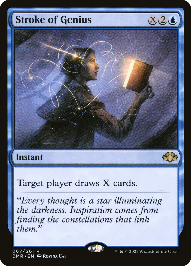 Stroke of Genius [Dominaria Remastered] | Gear Gaming Fayetteville
