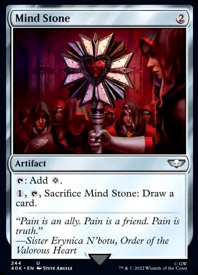 Mind Stone (244) (Surge Foil) [Warhammer 40,000] | Gear Gaming Fayetteville
