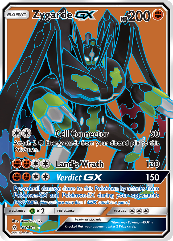 Zygarde GX (123/131) [Sun & Moon: Forbidden Light] | Gear Gaming Fayetteville