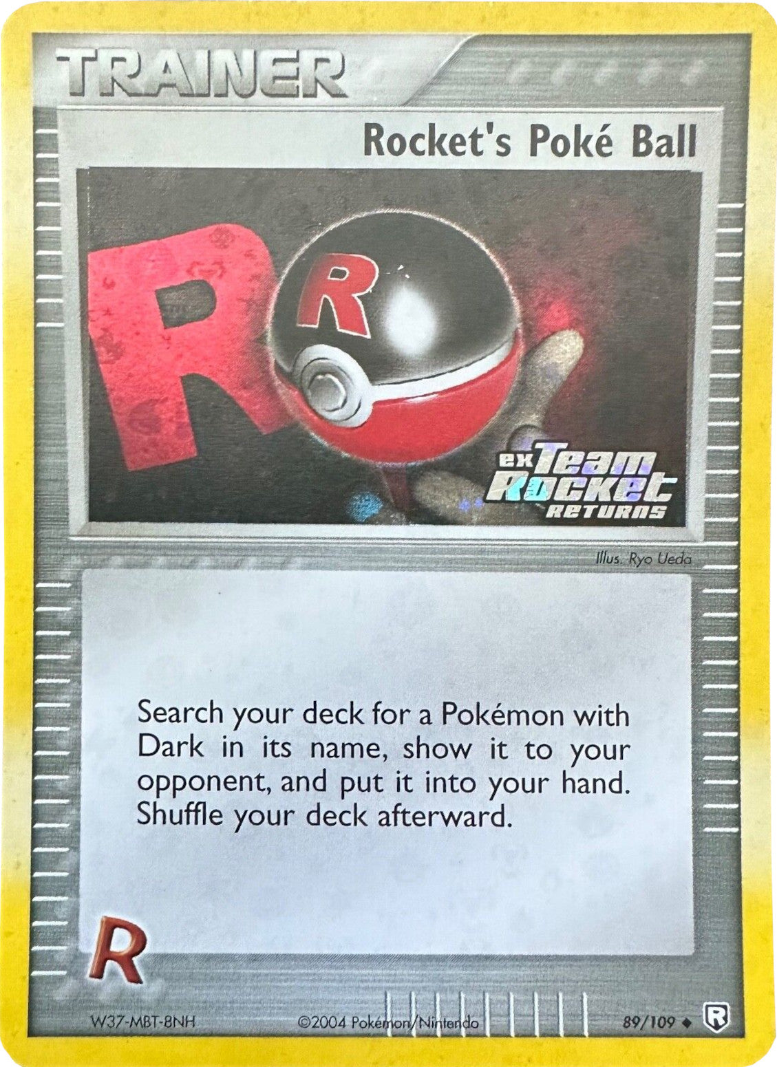 Rocket's Poke Ball (89/109) (Stamped) [EX: Team Rocket Returns] | Gear Gaming Fayetteville