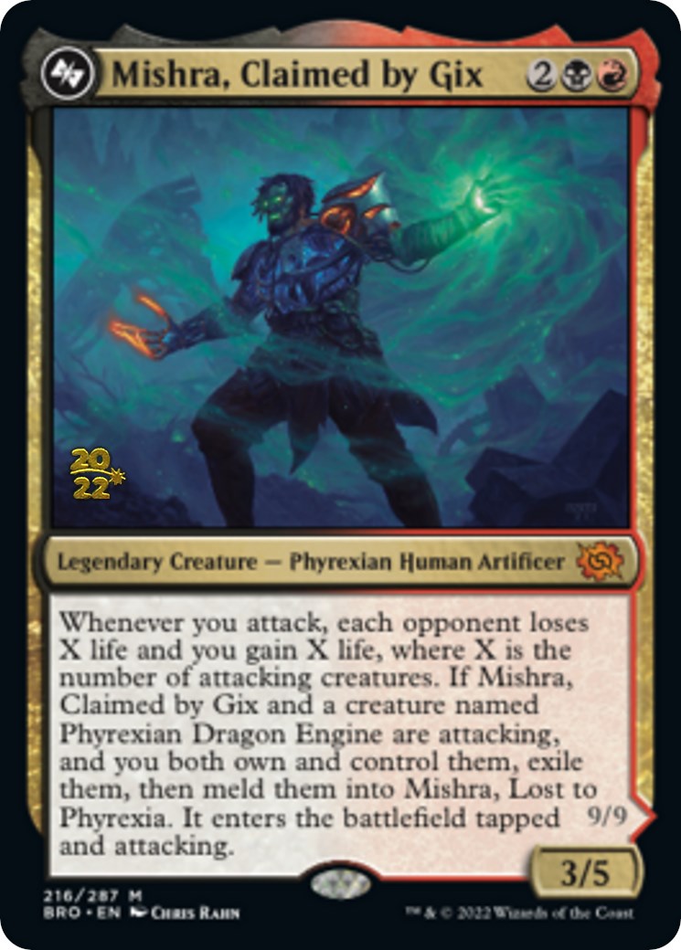 Mishra, Claimed by Gix [The Brothers' War Prerelease Promos] | Gear Gaming Fayetteville