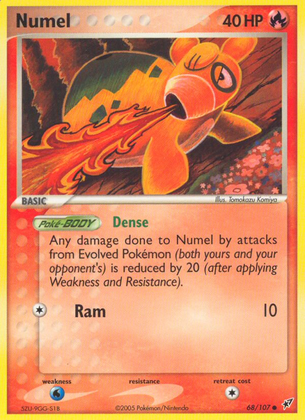 Numel (68/107) [EX: Deoxys] | Gear Gaming Fayetteville