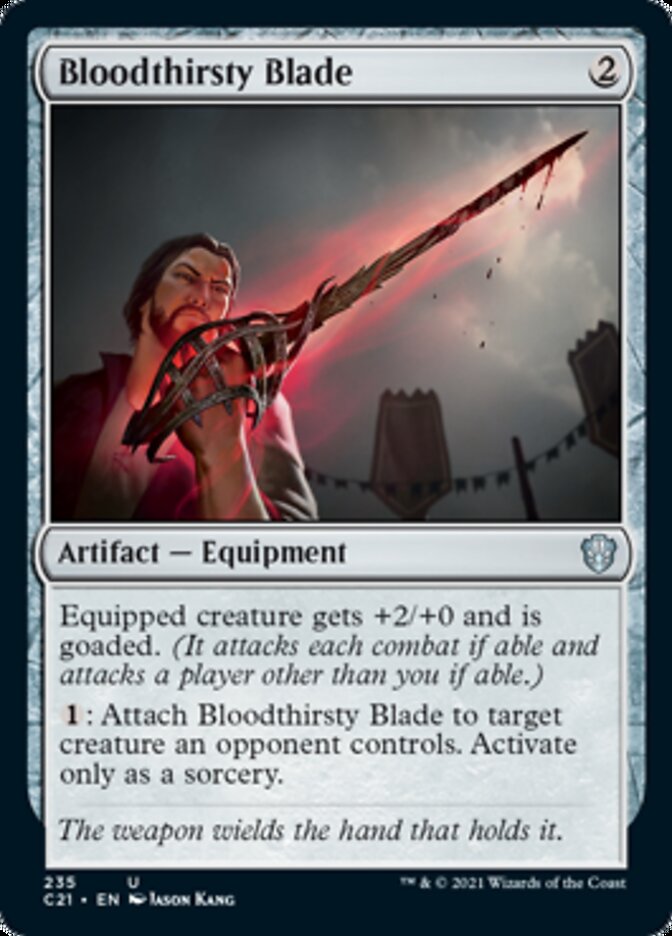 Bloodthirsty Blade [Commander 2021] | Gear Gaming Fayetteville