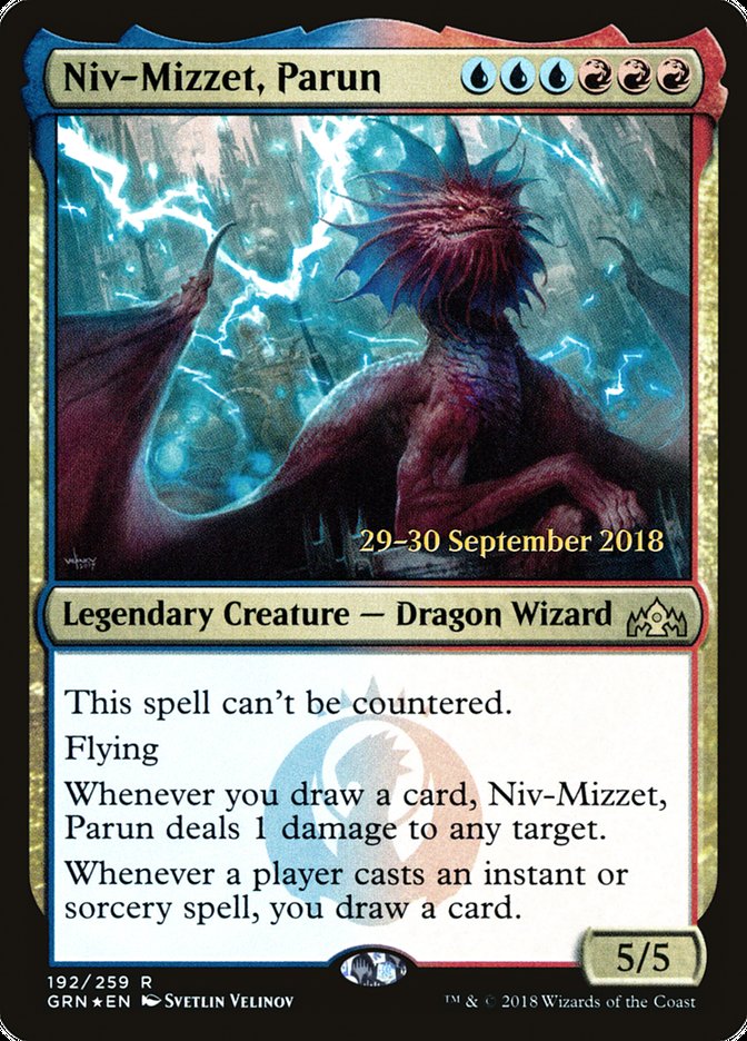 Niv-Mizzet, Parun [Guilds of Ravnica Prerelease Promos] | Gear Gaming Fayetteville