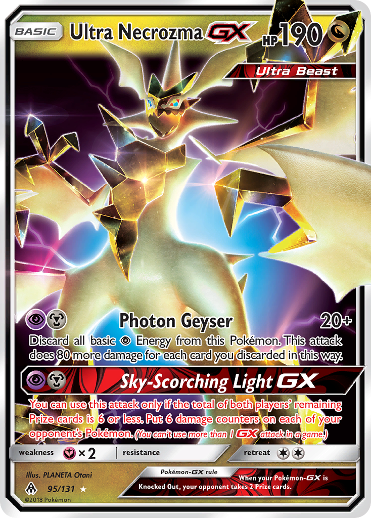 Ultra Necrozma GX (95/131) [Sun & Moon: Forbidden Light] | Gear Gaming Fayetteville